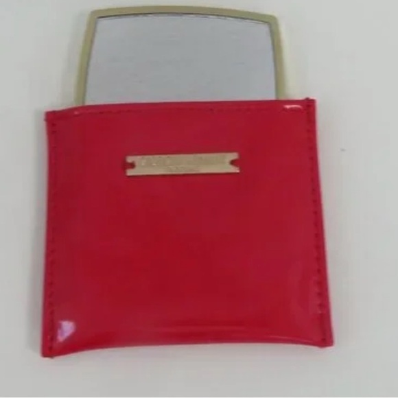 Giorgio Armani Patent Leather pouch with Gold Mirror - Picture 5 of 8